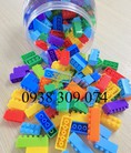 Bộ lắp ghép lego mini nhiều chi tiết dành cho bé mầm non
