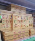 Bộ học chữ cái bằng gỗ