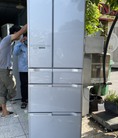 Tủ lạnh HITACHI R B5200 517 Lít Date 2012 MÀU XÁM XANH Có Menu cảm ứng bên ngoài Hình thức còn mới 90%