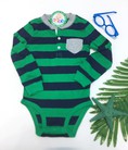 BodySuit dài tay họa tiết dành cho bé trai thời trang đáng yêu BS026