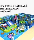 Khu vui chơi liên hoàn cho trẻ em mầm non giải trí