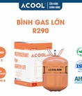 gas lạnh, máy lạnh, điều hòa Gas lạnh ACOOL R290 bình 5 Kg