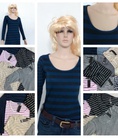 Thời trang áo kiểu lệch vạt, cotton cực đẹp, giá cực rẻ 19k