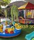 Đu quay mâm 5 con thú dành cho bé