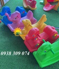 Bập bênh đơn, bập bênh nhiều màu, bập bênh đôi cho bé