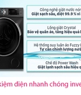 máy giặt casper 8.5 kg lồng ngang