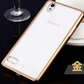 Ốp lưng OPPO F1 A35 dẻo trong suốt viền xi