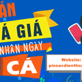 Phá giá ngày cá Giảm tới 35%: pin DP, sạc, cáp, tai nghe, loa, lens, phụ kiện công nghệ....