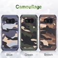 Ốp lưng Galaxy S8 NXcase Camouflage chống sốc dán lưng Carbon250000