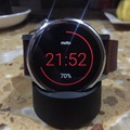 Bán Smart Watch Motorola Moto 360 46mm Leather Band 2nd gen chính hãng. Tặng vòng đeo tay sức khỏe Vidonn X6