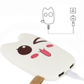 Pin sạc dự phòng mini 12,000 mah TOTORO power bank 2 USB pack