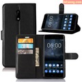 Bao da Nokia 6 LT Flip wallet đa năng khung nhựa mềm