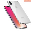 Ốp lưng Iphone X Iphone 10 Rock Crystal Clear trong suốt viền mềm