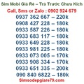 Sim mobi trả trước giá rẻ, đầu 10 số, đứng tên chính chủ, giao tận nơi, từ 120k đến 250k