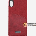 Ốp lưng Iphone X bọc vải nhét card