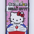 Ốp Lưng SamSung Galaxy A320 A3 2017 mèo doraemon và mèo kitty