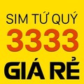Kho sim tứ quý 3333 đẹp giá sốc giao dịch nhanh toàn quốc