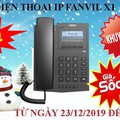 Xả kho cuối năm điện thoại IP Fanvil X1 giá chỉ 660.000đ