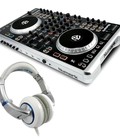 Hình ảnh: Thiết bị Dj kèm tai nghe Numark N4 4 Channel Digital DJ Controller w/ Electrowave DJ Headphones