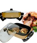 Hình ảnh: Nồi lẩu điện mạ vàng Happy Call, chảo lẩu điện đa năng