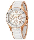 Hình ảnh: Đồng hồ Marc Jacobs Rock White Dial White Silicone Stainless Steel Unisex Watch MBM2547