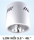 Hình ảnh: Đèn lon nổi gắn bóng tiết kiệm  , lon nổi 3inch , 3,5