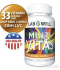 Hình ảnh: Lab Well Multi Vitas : viên uống bổ xung Vitamin và khoáng chất .