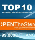 Hình ảnh: OpenTheStore Hệ thống kinh doanh trực tuyến Tất cả trong 1.Top 10 tai USA .