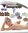 Hình ảnh: Gối massage hồng ngoại Magic, Máy massaage cầm tay 7 đầu Magic BH 36 tháng rất tốt cho sức khỏe.