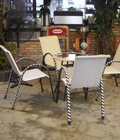 Hình ảnh: bàn ghế cafe nhựa giả mây