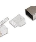Hình ảnh: Đầu bấm mạng cat6 Rj45 Modular Plug 5 1479185 3, Đầu bấm mạng cat5 Rj45