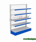 Hình ảnh: Giá kệ siêu thị đột lỗ tôn liền