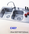 Hình ảnh: Chậu rửa bát Inox C407