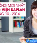 Hình ảnh: Chương trình giảm học phí của học viện Kaplan áp dụng từ tháng 10/2014