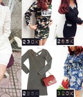 Hình ảnh: MOE GIRL hàng thu đông mới về cực HOTTT: kimono jacket, legging rách, baggy jeans, len croptop, váy maxi len....