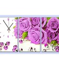 Hình ảnh: Tranh đồng hồ bộ 3 tấm 3060 DH36A 