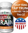 Hình ảnh: Lab Well Ultra Brain Chứa Dầu cá, EPA, DHA bổ sung dưỡng chất cho não .