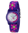 Hình ảnh: Đồng hồ trẻ em Timex Kids T89022 Time Teacher Floral Elastic Strap Watch