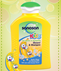 Hình ảnh: Sữa tắm gội cho trẻ SANOSAN Kids Shower Shampoo Banana 200ml