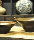 Hình ảnh: bát chiết yêu men nâu gốm 