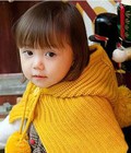 Hình ảnh: Bộ áo choàng ấm áp mùa đông cho bé