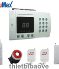 Hình ảnh: Trung tâm báo trộm SecuMax Z3100SM,SecuMax DB525,SecuMax SMP13.