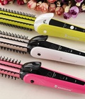 Hình ảnh: Máy bấm gợn sóng, bộ lô cuốn điện 10 lô, máy làm xoăn, lược điện, dập xù, lược điện đa năng 3 trong 1 mới