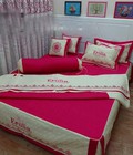 Hình ảnh: Chăn ga gối chần bông chất liệu satin ST01