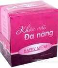 Hình ảnh: Sản phẩm vệ sinh an toàn nhất cho bé sơ sinh Khăn vải đa năng Happymom siêu sạch