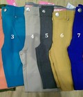 Hình ảnh: Quần màu trơn xuất size S,M,L, có 8 màu