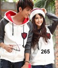 Hình ảnh: Áo Hoodie Cặp Cực Cute