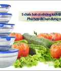 Hình ảnh: Bộ 5 bát thủy tinh cao cấp cho gia đình bạn