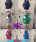 Hình ảnh: Áo khoác trùm đầu Hoodie 2 lớp lót nỉ, 80k