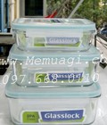 Hình ảnh: Bộ 3 hộp thủy tinh cao cấp Glasslock (Made in Korea) - 260k
